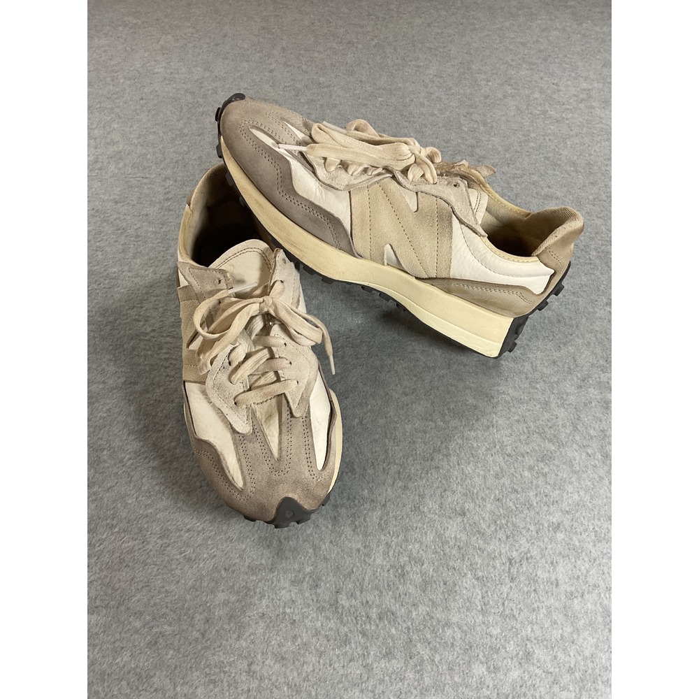 New Balance 327 Moonbeam Angora Suede Sneakers U327WGA Womens 8.5 Mens 7